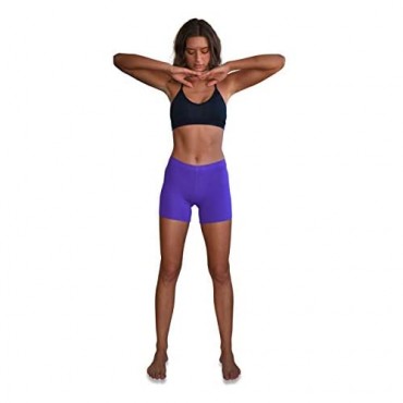 Sexy Basics Women's 12 Pack Cotton Stretch Light Weight Boyshort Boxer Brief Undershorts