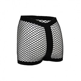 Yelete Fashion Mic Women's Fishnet Boy Shorts