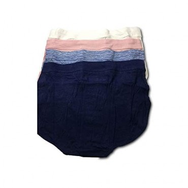 Bali 4 Pack Brief Soft Panty XL (Blue/White/Pink/Navy)