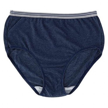 Fruit of the Loom Women's Heather Brief Underwear (6 Pair Pack)