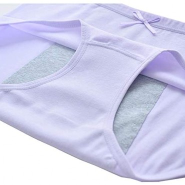 Hellove 5 Pack Women's Period Hipster Panties Leakproof Protective Underwear