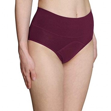 INNERSY Womens Menstrual Period Panties High Waist Cotton Postpartum Underwear 3 Pack
