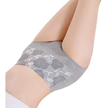YOULEHE Women's Underwear Briefs High Waist Full Coverage Soft Breathable Panties