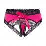 Adove Women Sexy Lace Panties Bowknot Briefs Midnight Lingerie Hipster Underwear