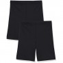  Brand - Iris & Lilly Women's Microfiber Shorts  Pack of 2