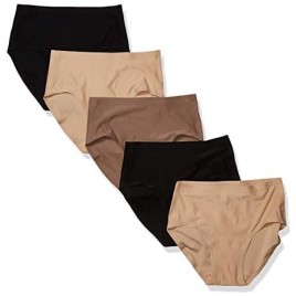 Chantelle Women's Soft Stretch One Size Seamless Hipster (5-Pack)