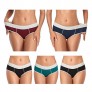 DORCASTIMO Cotton Hipster Panties for Women Cheeky Mid Rise Underwear Full Coverage Briefs Regular & Plus Size