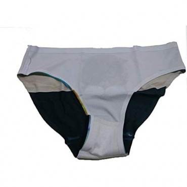HUGS IDEA Women Ladies Triangle Panties Full Set of 6 Packs Bulk Underwear Briefs