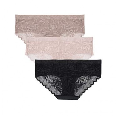 Vince Camuto Women's No Show Seamless Hipster Panty Multi-Pack Underwear
