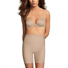 Maidenform Flexees Firm Control Seamless Thighslimmer 83046 (3X-Large  Paris Nude)