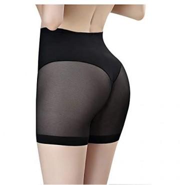 MSJESSIE Slip Shorts for Under Dresses Thigh Slimmer Shapewear Panties Anti Chafing Boyshort Mid-Thigh Short