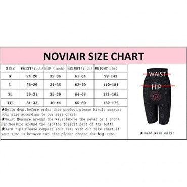 NOVIAIR Women Shapewear Shorts Thigh Slimmer Slip Shorts Under Dress Tummy Control Panties Body Shaper