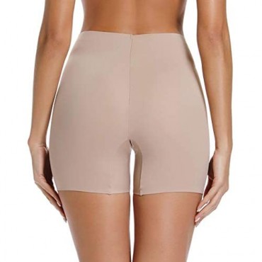 Slip Shorts for Under Dresses Women Seamless Boyshorts Panties Anti Chafing Underwear Shorts
