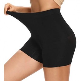 Women's Smooth Slip Shorts Under Dresses Comfortable Boyshorts Panties Nylon Spandex Underwear Stretch Shorts