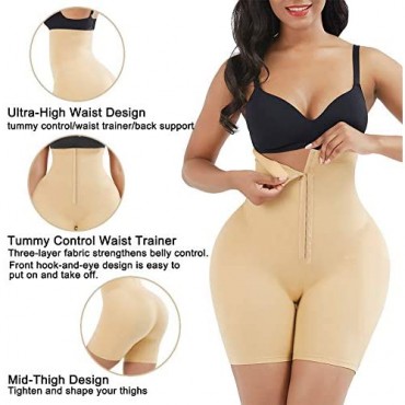 CINDYLOVER Hip Pads Shapewear for Women Hi-Waist Tummy Control Panties Hip Enhancer Butt Lifter Body Shaper