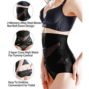 E-Laurels Shapewear Tummy Control High-Waisted Body Shaper Brief Butt Lifter Panties For Women Easy to Undress Feature