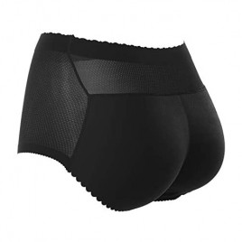 FEOYA Padded Panties Butt Lifter High Waist Polyester Lace Seamless Breathable Butt Enhancer Underwear