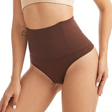 HAPPYEE Women Waist Cincher Girdle Tummy Control Sexy Thong Panty Slimmer Brief Body Shaper Shapewear