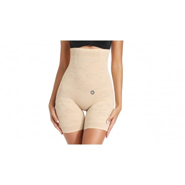 High Waist Shaperwear Shorts for Women Tummy Control Thigh Slimmer Slip Short Under Dresses Body Shaper Panties