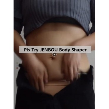Jenbou Shapewear for Women High Waisted Body Shaper Tummy Control Panties Waist Trainer Thigh Slimmer Shorts