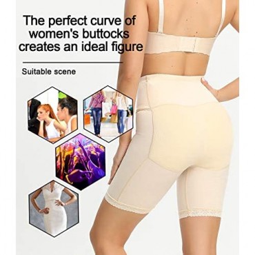 LAZAWG Women Butt Lifter Panties Tummy Control Padded Underwear High Waist Hip Enhancer One Piece Butt Shapewear