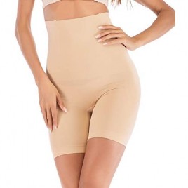 Lelinta Women Tummy Control Panties Bodyshorts Body Shaper Thigh Slimmer Butt Lifter Shapewear