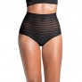 Leonisa lace stripe high waist compression tummy control thong for women