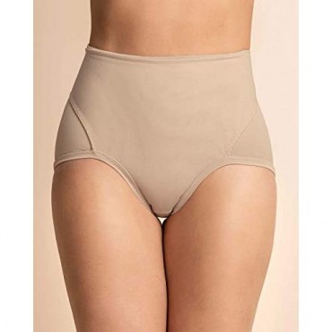 Leonisa Postpartum Underwear for Women - C-Section High Waist Girdle Panty with Adjustabe Belly Wrap