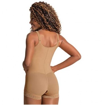 Leonisa Tummy Control Body Shaper for Women - Compression Shapewear Bodysuit