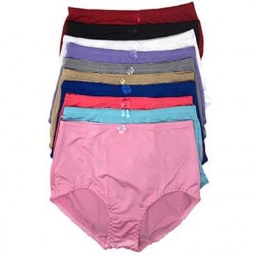 Peachy Panty Women's Pack of 6 Girdle Panties High Rise Tummy Control Girdle Panties