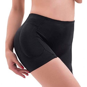 RGBKing Women Butt Enhancer Shapewear 2 Hips Pads and 2 Butt Pads Panties Underwear