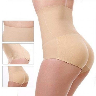 Seamless Butt Hip Buttock Underwear Hip Enhancer Shaper Padded Briefs Panties （Black L）