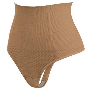 ShaperQueen 102B Thong Shaper - Womens Waist Cincher Trainer High-Waisted Girdle Faja Body Tummy Control Panty Shapewear …
