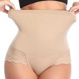 Shapewear Panties for Women Tummy Control High Waist Lace Briefs