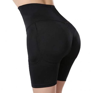 TOPMELON Women's Shapewear Firm Control Seamless Padded Thigh Slimmer Panties