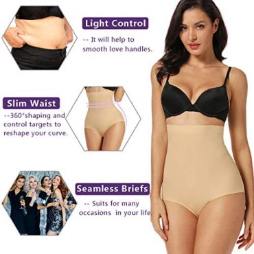 Tummy Control Shapewear Panties for Women Waist Cincher Body Shaper Slimming Girdle Briefs