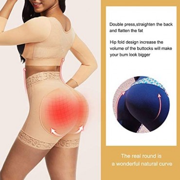 Wonder-Beauty Women Shapewear Butt Lifter Body Shaper Seamless Boyshort Tummy Control Panties