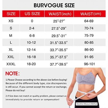 Burvogue Waist Trainer for Weight Loss-Women Trimmer Slimmer Belt Latex Corset Cincher Body Shaper …