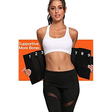 DOISPON Waist Trainer for Women Neoprene Sauna Sweat Band Wrap Corset Body Shaper for Gym Workout Tummy Control -4XL: 38'' Suggest Waistline 36~38''