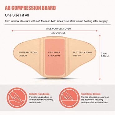 Flattening Faja Ab Board After Liposuction Abdominal Lipo Tummy Tuck/Tabla Abdominal Lipo Post Surgica