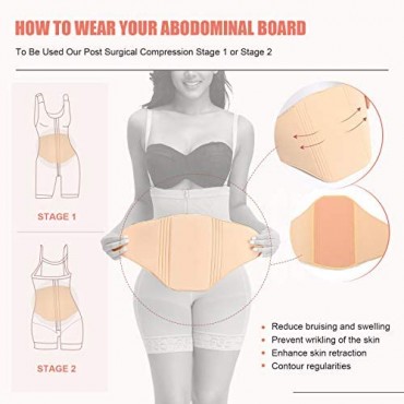 Flattening Faja Ab Board After Liposuction Abdominal Lipo Tummy Tuck/Tabla Abdominal Lipo Post Surgica
