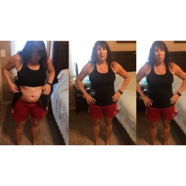 GainKee Clip and Zip Waist Trainer Corset Women Neoprene Worked Out Sweat Vest Body Shaper
