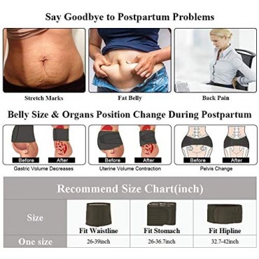lifecolor 3 in 1 Postpartum Belly Wrap Belly Girdle Support Recovery Waist Pelvis Belt Body Shaper Postnatal Shapewear