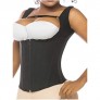 Salome 0314 Zip Waist Trainer Vest Faja Colombiana Chaleco Cinturilla Reductora de Mujer