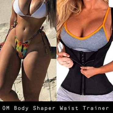 Waist Trainer for Women Corset for Hourglass Shape Flexible Waist Cincher Sport Workout Body Shaper for Every Day (Medium) Black