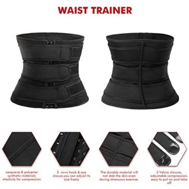 Waist Trainer for Women Weight Loss Cincher Body Shaper Corset Waist Trimmer Shapewear Workout Sports Girdle