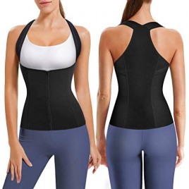 YERKOAD Women Waist Trainer Cincher Corset Back Support Brace Tummy Contorl Body Shaper Vest Shapewear Posture Corrector Tops