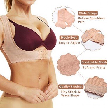 Chest Brace Up for Women Posture Corrector Shapewear Push Up Bra Support Shaper Vest Tops Under Clothes