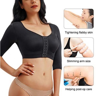CYDREAM Women Arm Shaper Tops Slimmer Compression Sleeves Post Surgery Posture Corrector Tank Top