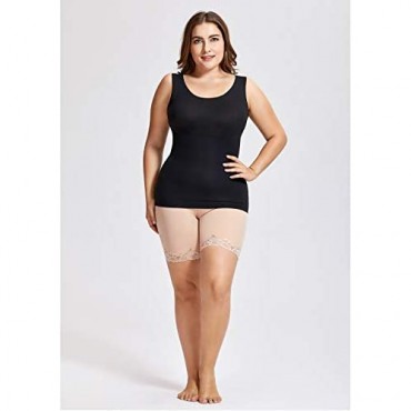 DELIMIRA Women's Tummy Control Shapewear Smooth Body Shaping Camisole Tank Tops